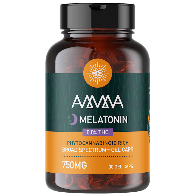 Melatonin BROAD SPECTRUM+ Soft Gels - AMMA Healing